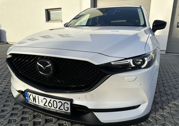 Mazda CX-5 cena 105900 przebieg: 102000, rok produkcji 2018 z Kraków małe 742